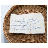 Collection of Shell Baskets and Seashells