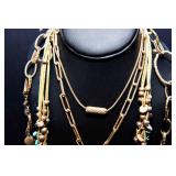 Set of 4 Gold-Tone Necklaces