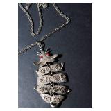 Set of 3 Animal Necklaces – Cat, Rat, and Horse