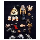 Assortment of Miscellaneous Pins – Includes Halloween-Themed Pins
