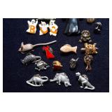 Assortment of Miscellaneous Pins – Includes Halloween-Themed Pins