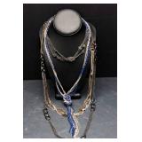 Set of 4 Multi-Chain Necklaces