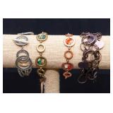 Set of 4 Circular Bracelets