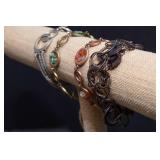 Set of 4 Circular Bracelets