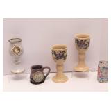 Lord and Lady Stoneware Chalices – MN Renaissance Festival Collectibles