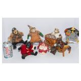 Set of 7 Russ Collectibles Figurines