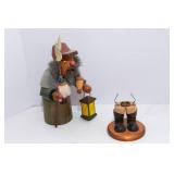 Vintage Christian Ulbricht and Old World Christmas Incense Smokers