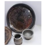 Collection of Silverplate and Silver-Tone Items