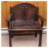 Antique Liturgical Chair