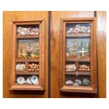 Set of 3 Mini Trinket Collection Wall Hangings