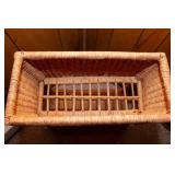 Wicker Planter – 22.5" W x 10" D x 28" T