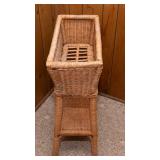 Wicker Planter – 22.5" W x 10" D x 28" T