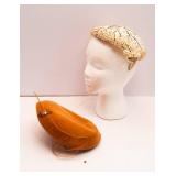 Set of 2 Vintage Fascinator Hats