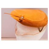 Set of 2 Vintage Fascinator Hats