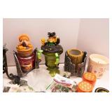 Assortment of Candles and Candle Holders – Includes Vintage Claire Burke Items