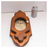 Vintage Wooden Clock – “Time to Fly” – 17.5" T x 7.5" W