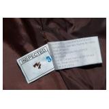 Worthington Women’s Leather Jacket – Burgundy/Brown, Size Large