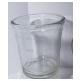 Assortment of Vintage Kitchenware – Measuring Bowl, Mixing Bowl, Candy Jar, Ball Jar