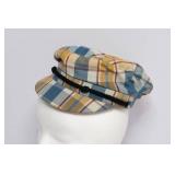 Set of 2 Vintage Hats – Includes Plaid Style, Size Medium
