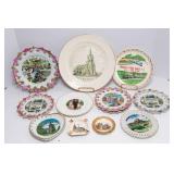 Vintage Collectors Plates and Ashtray Collection