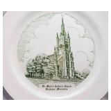 Vintage Collectors Plates and Ashtray Collection