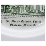 Vintage Collectors Plates and Ashtray Collection