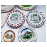Vintage Collectors Plates and Ashtray Collection