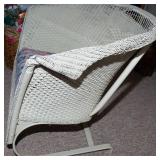 Wicker Rocking Chair – 29" W x 29" T
