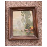 Set of 3 Handpainted Coordinating Artwork Pieces