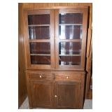 Antique Wooden Hutch – 76" Tall