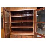 Antique Wooden Hutch – 76" Tall