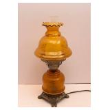 Vintage-Style Small Table Lamp – Oil Lamp Design, 20" Tall
