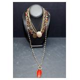 Set of 6 Boho Necklaces