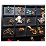 Set of 28 Pairs of Vintage Clip-On Earrings