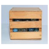 Assortment of Marbles – American Marbles Co. Sealed Box and Bag of Marbles