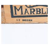 Assortment of Marbles – American Marbles Co. Sealed Box and Bag of Marbles