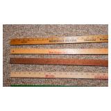 Vintage Yardsticks – Local Business Collection