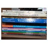Assortment of Gardening Books
