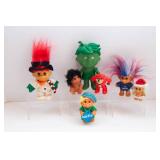 Assortment of Troll Figurines