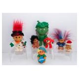 Assortment of Troll Figurines