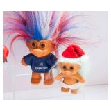 Assortment of Troll Figurines