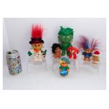 Assortment of Troll Figurines