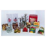 Vintage Christmas Village Houses