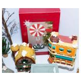Vintage Christmas Village Houses