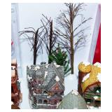 Vintage Christmas Village Houses