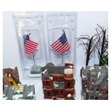 Vintage Christmas Village Houses