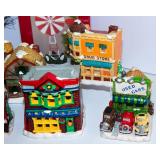 Vintage Christmas Village Houses