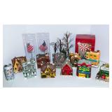 Vintage Christmas Village Houses