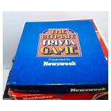 Assortment of Vintage Board Games – Includes Unopened 1989 Pictionary Party Edition