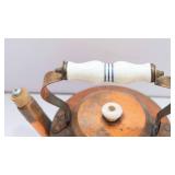Vintage Copper Teapot and Copper Tray with Handle